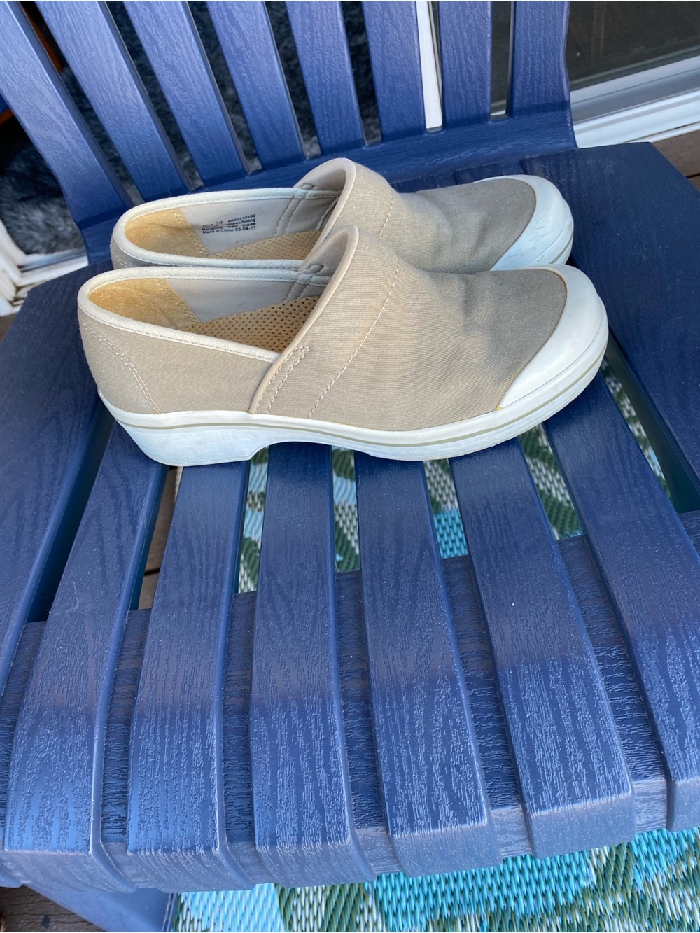 Dansko Women's Slip-Ons in Beige